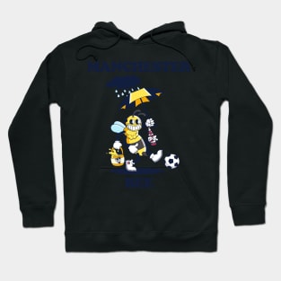 Manchester Bee (1930s rubberhose cartoon character style) Hoodie